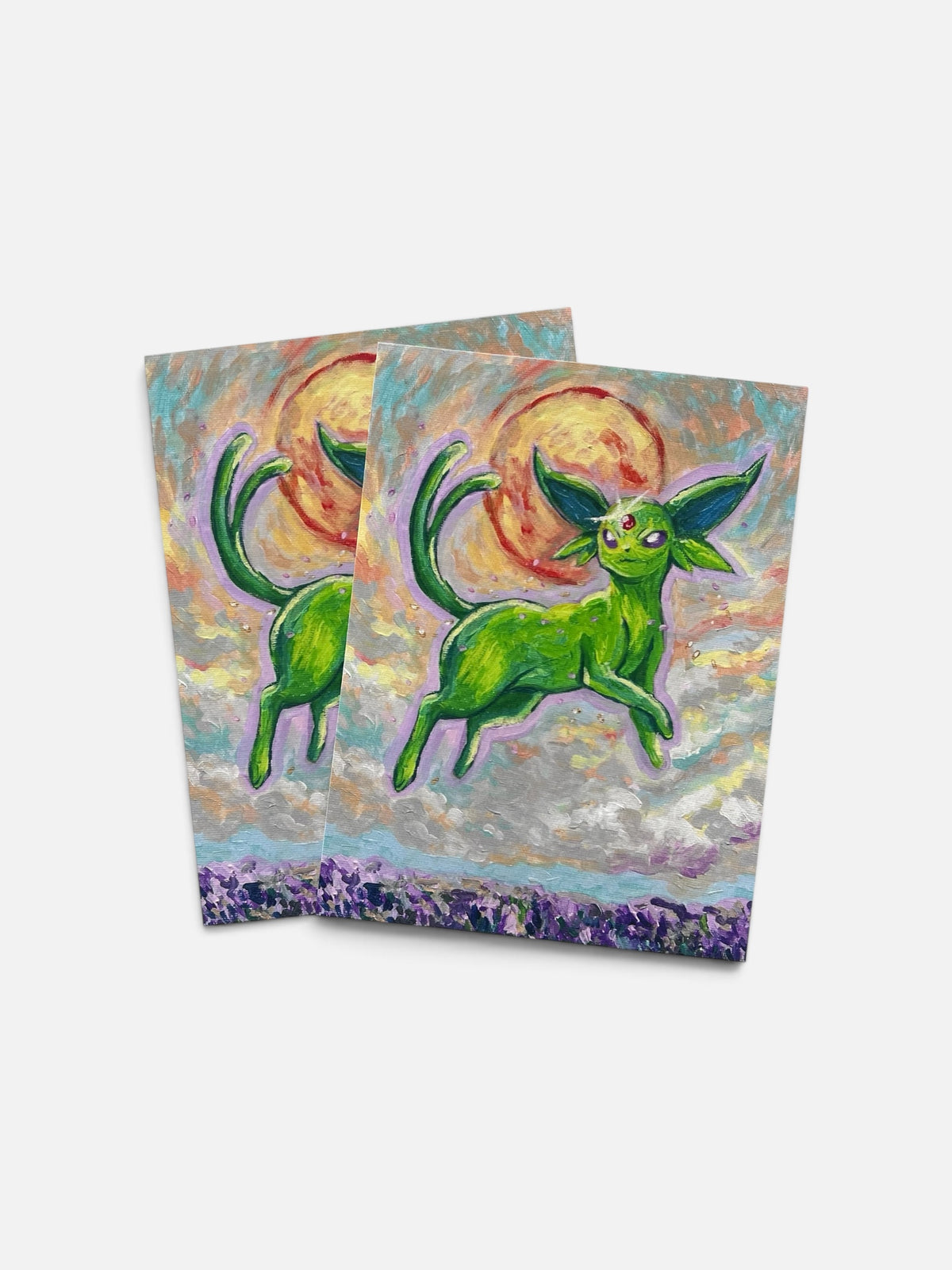 Art Printed Shiny Espeon