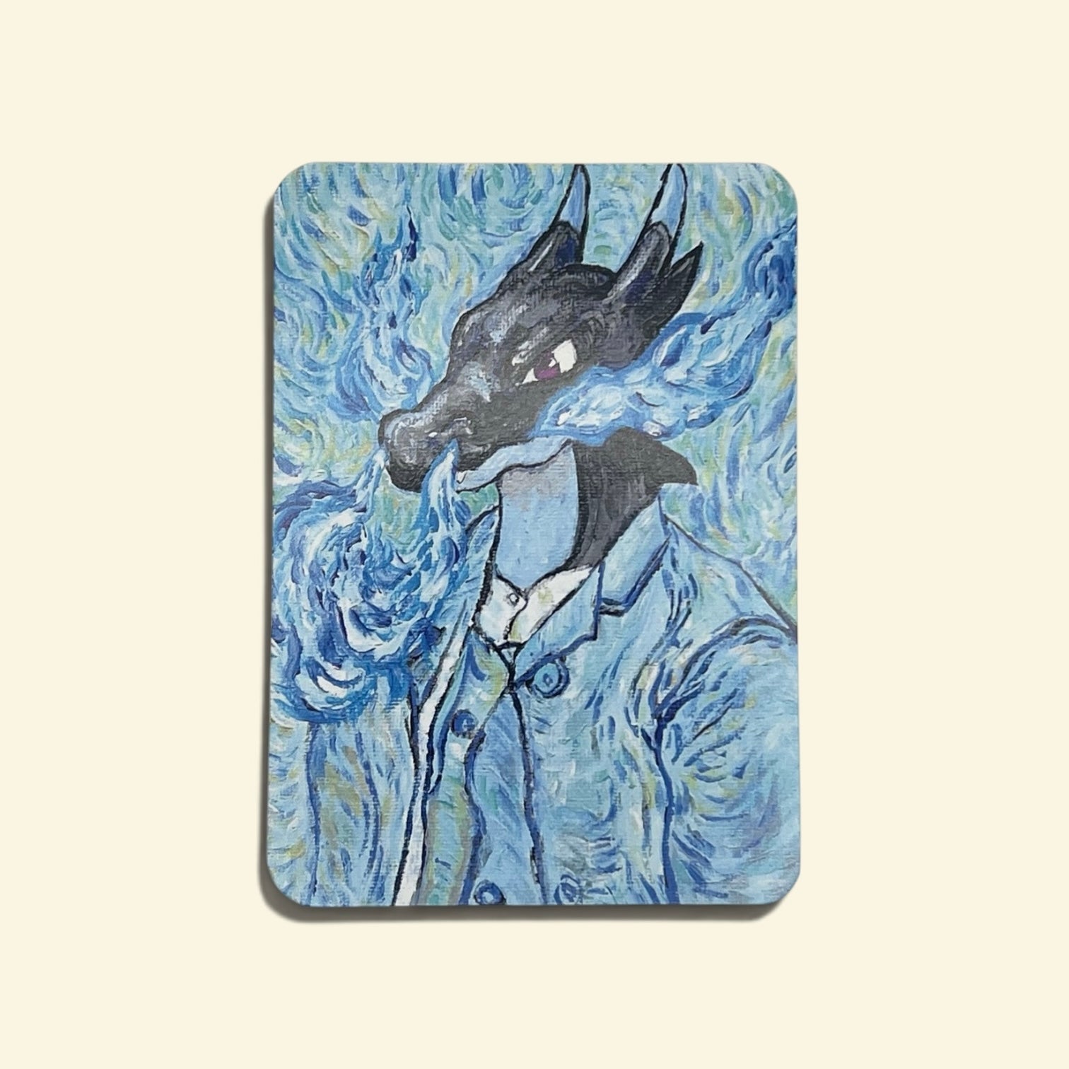 Mega Charizard X x Van Gogh