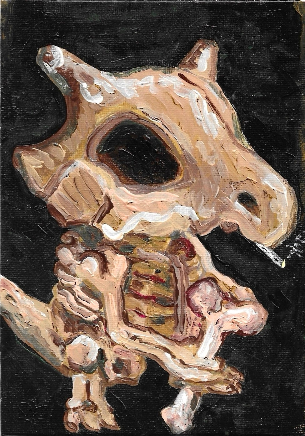 Cubone with a Cigarette