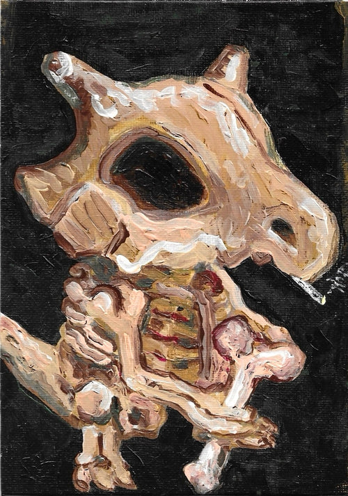Cubone with a Cigarette