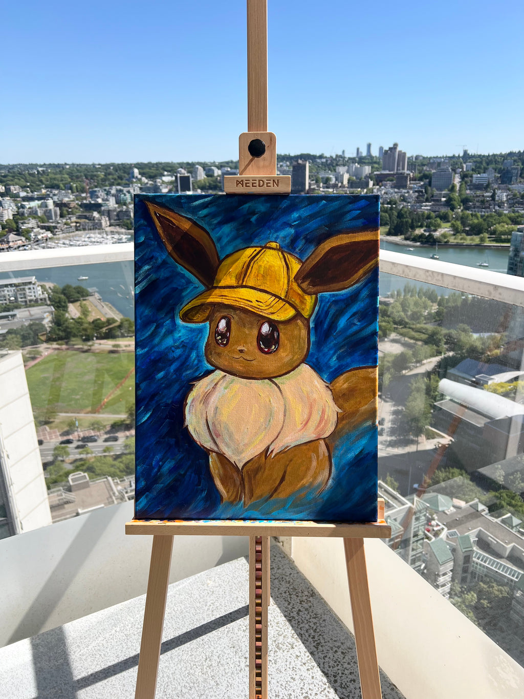 Eevee with a Baseball Cap