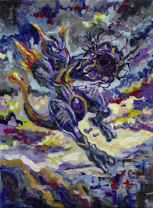 Dark Mega Mewtwo X