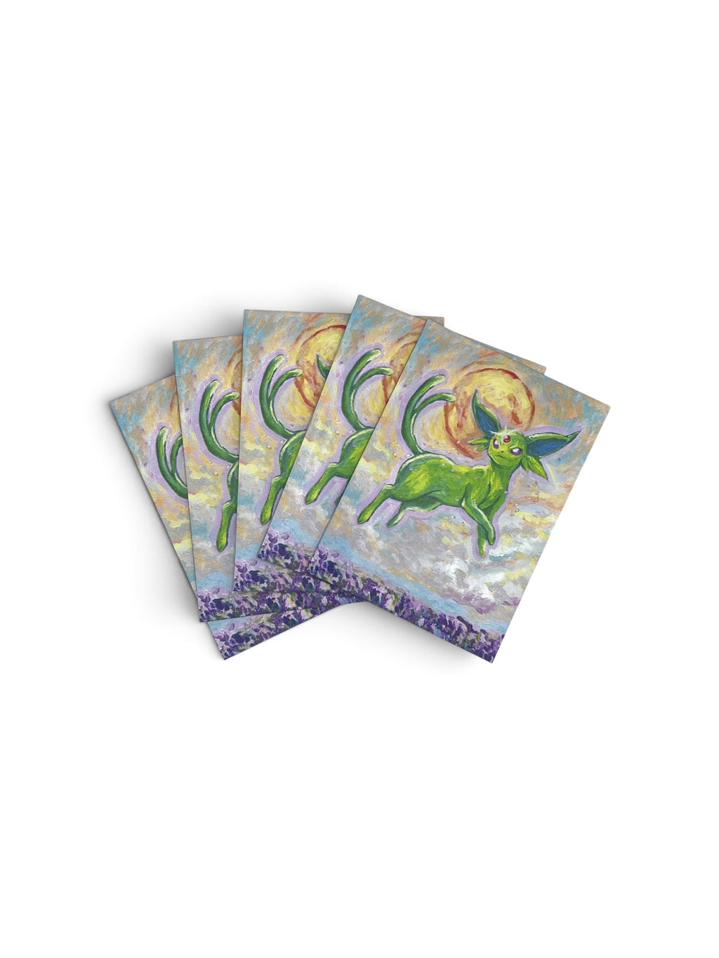 Shiny Espeon Art Printed Card Sleeves