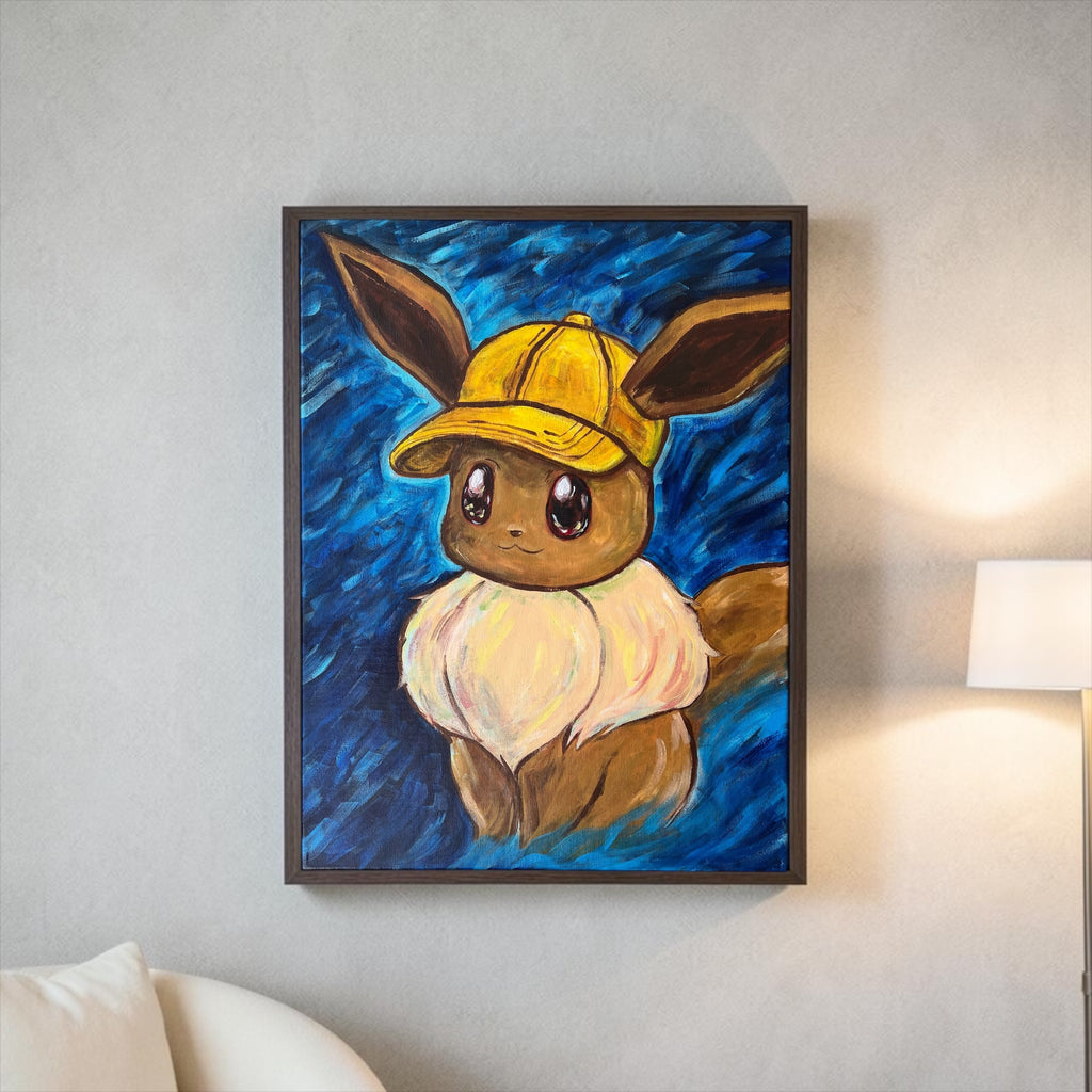 Eevee with a Baseball Cap