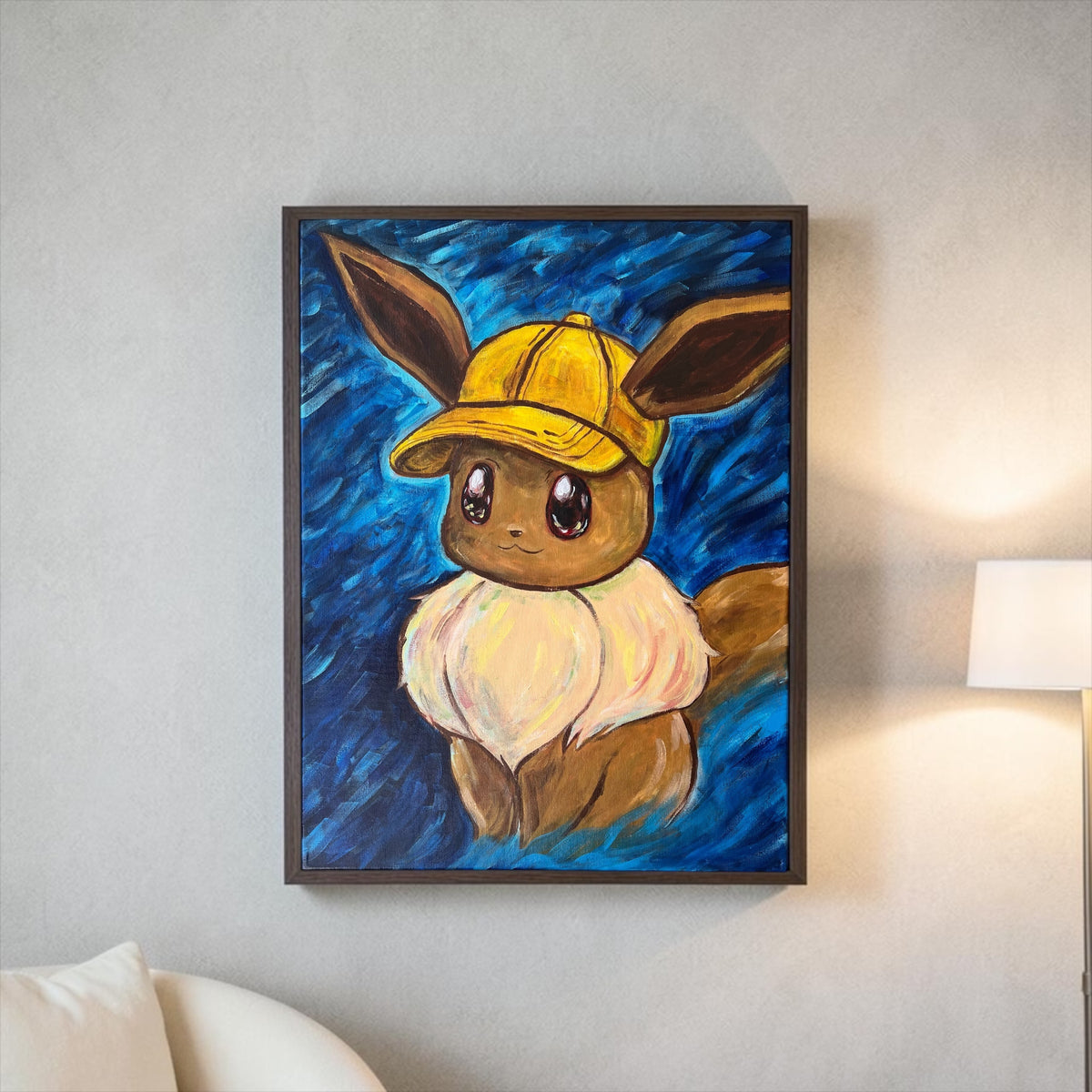 Eevee with a Baseball Cap